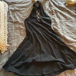 Express halter dress